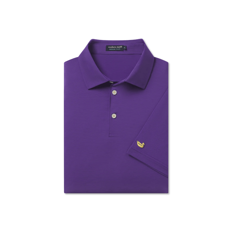 Load image into Gallery viewer, Purple / SM Southern Marsh Santa Clara Performance Polo - Men&#39;s Southern Marsh
