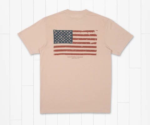 Load image into Gallery viewer, Terracotta / SM Southern Marsh Seawash Tee-Vintage Flag - Men&#39;s Southern Marsh

