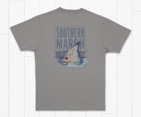 Load image into Gallery viewer, Dark Gray / Youth SM Southern Marsh Spot Sighting Tee - Kids&#39; Southern Marsh
