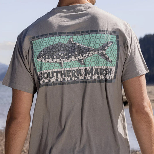 Southern Marsh Tile Fish Tee - Men's Southern Marsh
