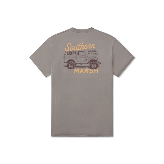 Dark Gray / SM Southern Marsh Vintage Cruiser Tee - Men's Southern Marsh