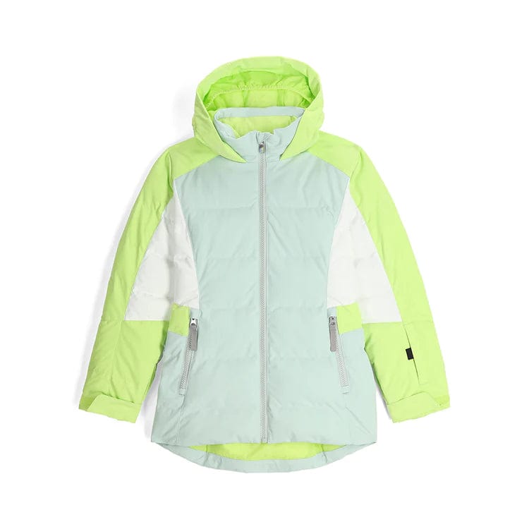 Load image into Gallery viewer, Wintergreen / 8 Spyder Zadie Insulated Down Jacket - Girls&#39; Spyder Active Sports Inc
