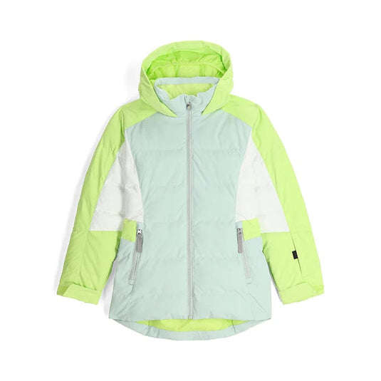 Wintergreen / 8 Spyder Zadie Insulated Down Jacket - Girls' Spyder Active Sports Inc