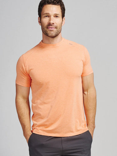 Apricot Crush Heather / MED Tasc Carrollton Fitness T-Shirt - Men's Tasc