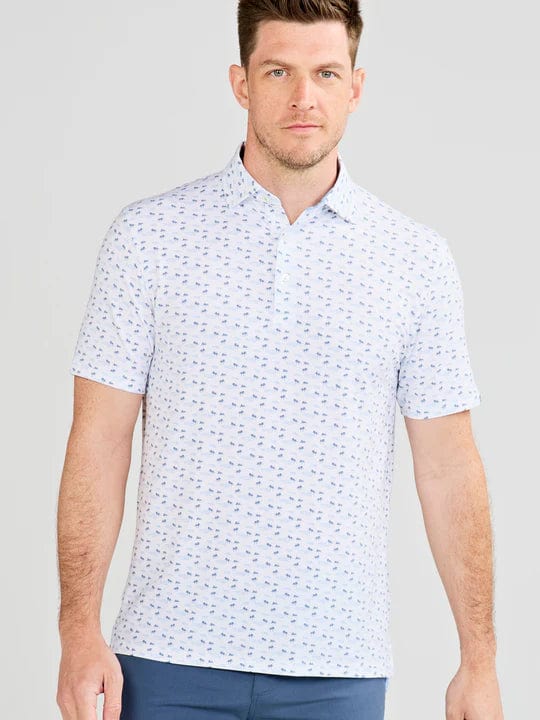 Load image into Gallery viewer, Island Time / MED Tasc Cloud Polo Island Time - Men&#39;s Tasc
