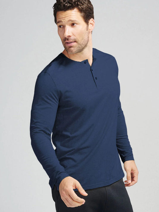 EveryWear Long-Sleeve V-Neck T-Shirt
