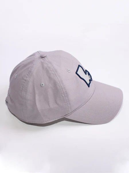 Load image into Gallery viewer, Steel Gray/LA Tasc Louisiana Signature State Hat Tasc
