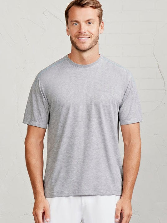 Gray / Arctic / MED Tasc Men's Microair Mesh T-Shirt in Heather Gray / Arctic Tasc Men's Microair Mesh T-Shirt in Heather Gray / Arctic Tasc
