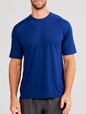 Load image into Gallery viewer, Marine Blue / MED Tasc MicroAir Performance Mesh T-Shirt - Men&#39;s Tasc MicroAir Performance Mesh T-Shirt - Men&#39;s Tasc
