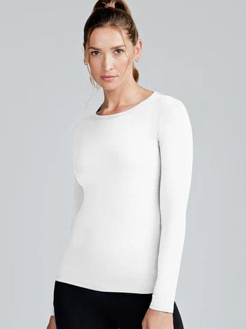 White / SM Tasc NOLA Long Sleeve T-Shirt - Women's Tasc