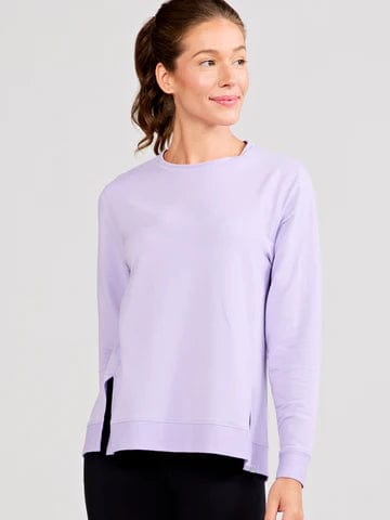 Load image into Gallery viewer, Lavender Crystal / MED Tasc Riverwalk Sweatshirt 2.0 - Women&#39;s Tasc Riverwalk Sweatshirt 2.0 - Women&#39;s Tasc
