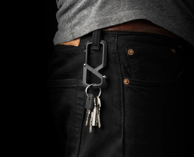 Load image into Gallery viewer, Black The James Brand The Mehlville Carabiner The James Brand
