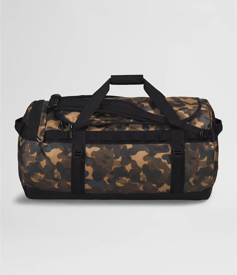 Load image into Gallery viewer, Utility Brown Camo Texture Print/TNF Black The North Face Base Camp Duffel - Large The North Face
