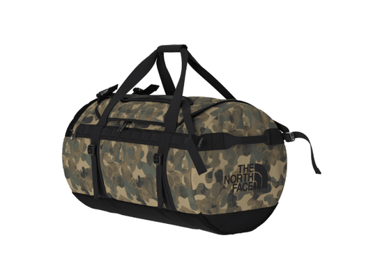 Utility Brown Camo Texture Small Print/TNF Black The North Face Base Camp Duffel - Large The North Face