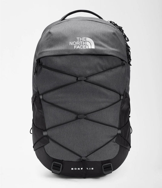 The North Face Borealis Backpack Asphalt Grey Light Heather TNF Black