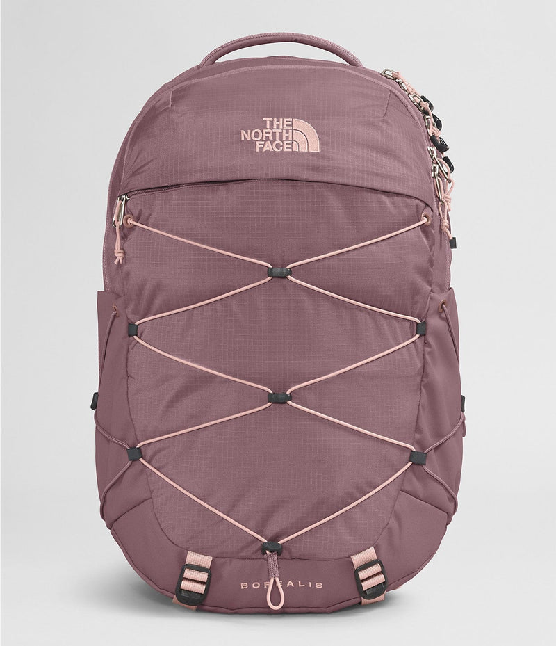 Load image into Gallery viewer, Fawn Grey/Pink Moss The North Face Borealis Backpack - Women&#39;s The North Face
