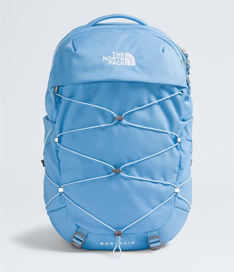 North face backpack light blue on sale