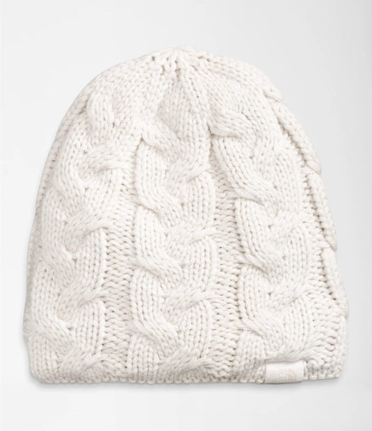 Gardenia White The North Face Cable Minna Beanie - Women's The North Face