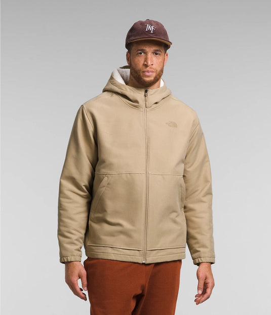 Khaki Stone Dark Heather / MED The North Face Camden Thermal Hoodie - Men's The North Face