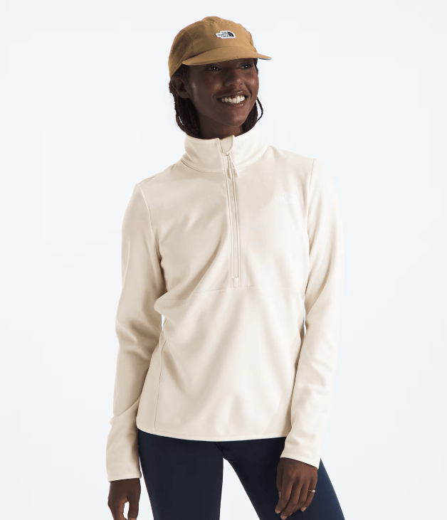 Load image into Gallery viewer, White Dune Heather / XS The North Face Canyonlands 1/2-Zip - Women&#39;s The North Face Canyonlands 1/2-Zip - Women&#39;s The North Face
