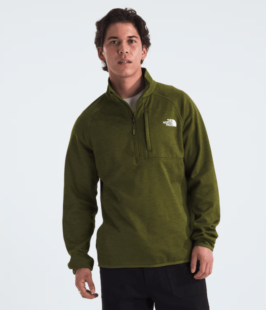 Forest Olive Heather / MED The North Face Canyonlands ½-Zip - Men's The North Face Canyonlands ½-Zip - Men's The North Face