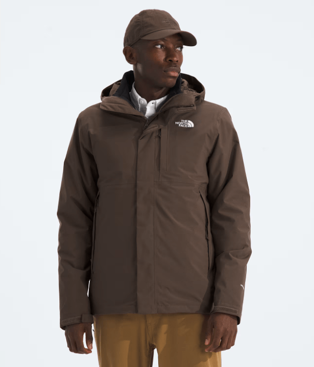 Load image into Gallery viewer, Smokey Brown/TNF Black / MED The North Face Carto Triclimate - Men&#39;s The North Face Carto Triclimate - Men&#39;s The North Face
