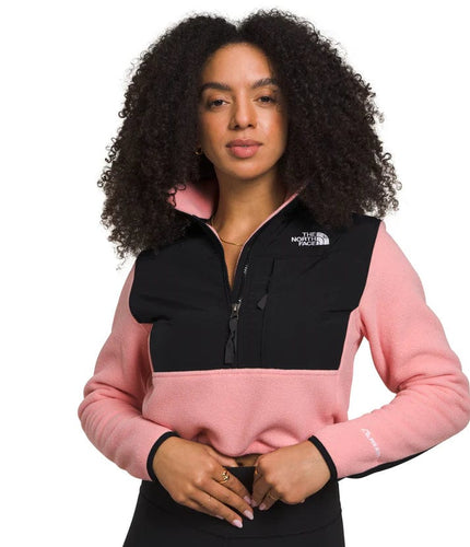 Shadyrose / TNF Black / SM The North Face Denali Crop - Women's The North Face Denali Crop - Women's The North Face