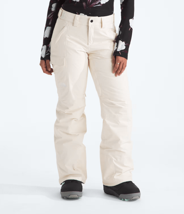 Load image into Gallery viewer, White Dune - Long / SM The North Face Freedom Insulated Ski Pants - Women’s The North Face Freedom Insulated Ski Pants - Women’s The North Face
