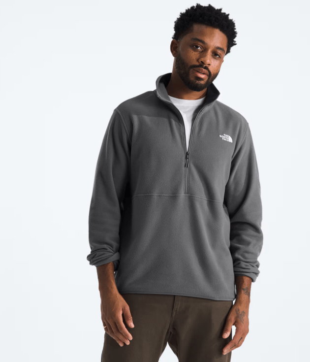 Load image into Gallery viewer, Smoked Pearl / SM The North Face Glacier Fleece 1/2 Zip - Men&#39;s The North Face
