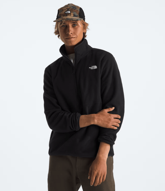 TNF Black / MED The North Face Glacier Fleece 1/2 Zip - Men's The North Face