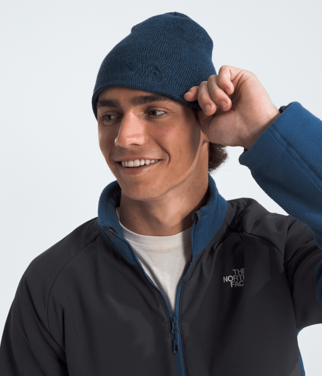 Load image into Gallery viewer, Shady Blue Heather The North Face Jim Beanie The North Face
