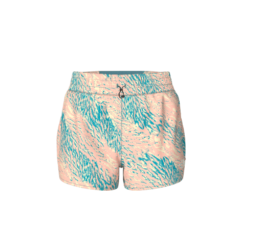 Load image into Gallery viewer, Tropical Peach Enchanted Trails Print / XS The North Face Limitless Run Short - Women&#39;s The North Face
