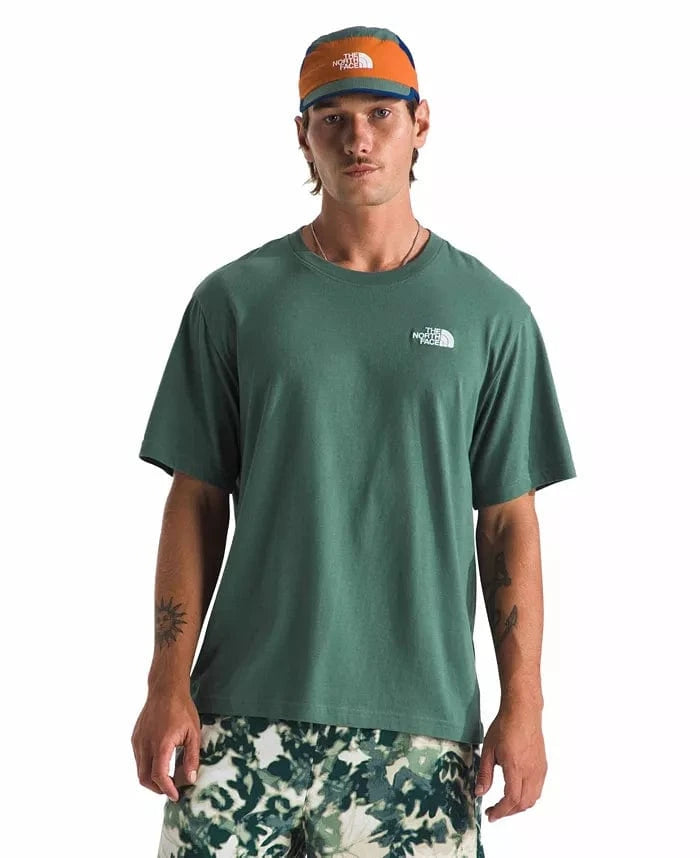 Load image into Gallery viewer, Duck Green / MED The North Face Men&#39;s Adventure Short Sleeve Tee The North Face Men&#39;s Adventure Short Sleeve Tee The North Face
