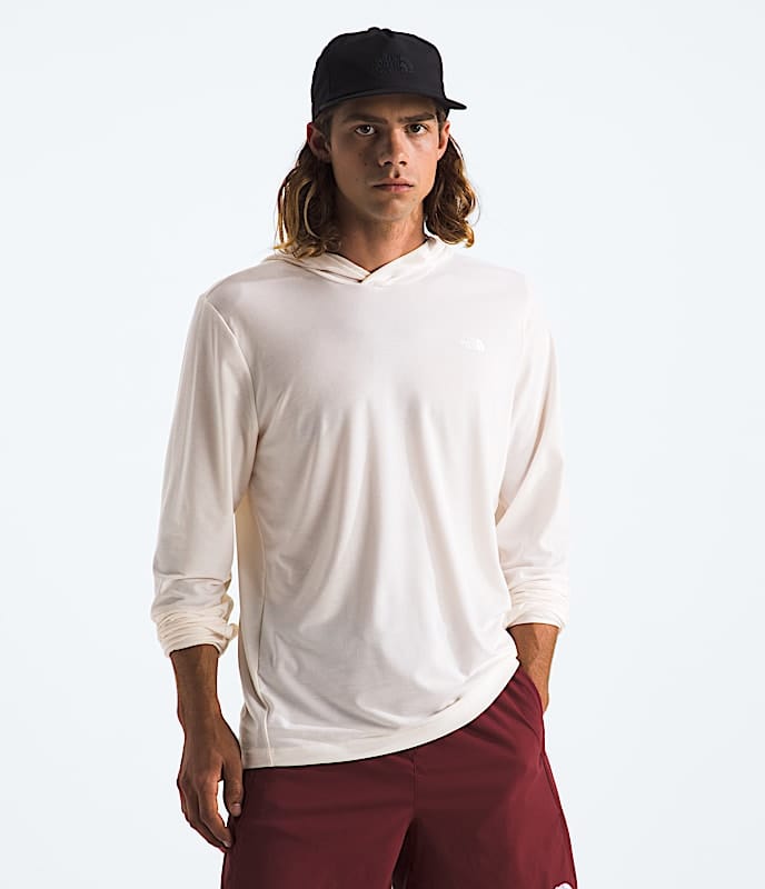 Load image into Gallery viewer, White Dune / SM The North Face Men's Long Sleeve Adventure Sun Hoodie The North Face Men's Long Sleeve Adventure Sun Hoodie The North Face
