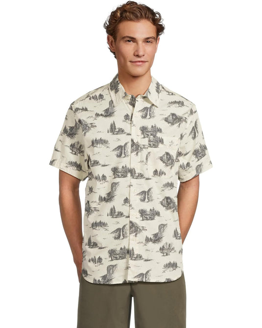 White Dune Yosemite Toile Print / MED The North Face Men's Short Sleeve Baytrail Pattern The North Face Men's Short Sleeve Baytrail Pattern The North Face