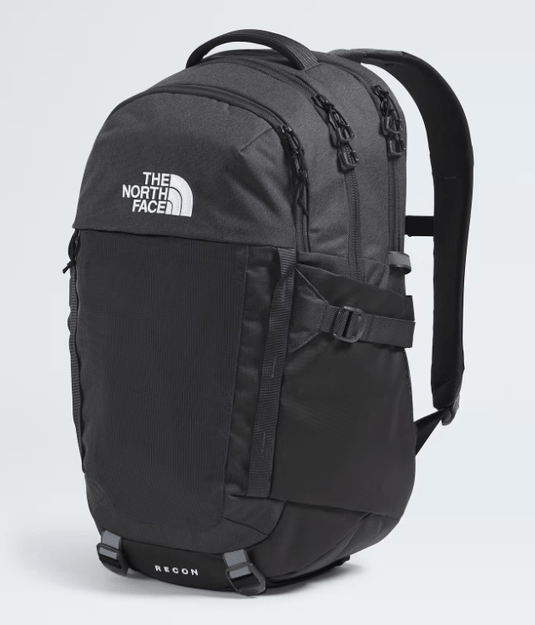 The North Face Recon Backpack Asphalt Grey Light Heather Black