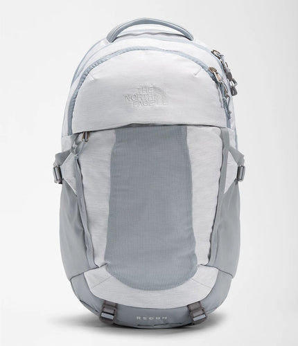 TNF White Metallic Melange - Mid Grey The North Face Recon Backpack - Women's The North Face