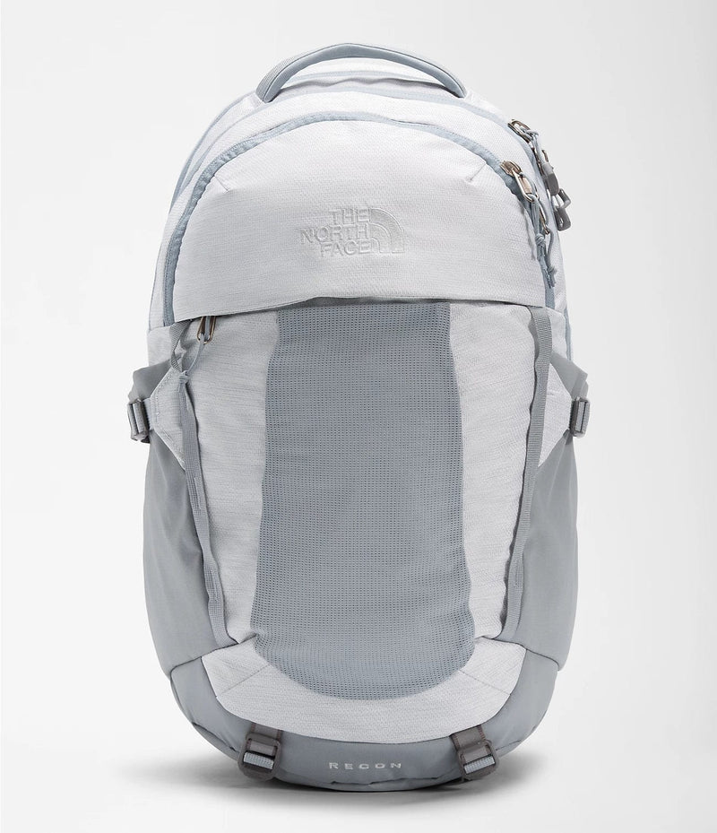 Load image into Gallery viewer, TNF White Metallic Melange - Mid Grey The North Face Recon Backpack - Women&#39;s The North Face
