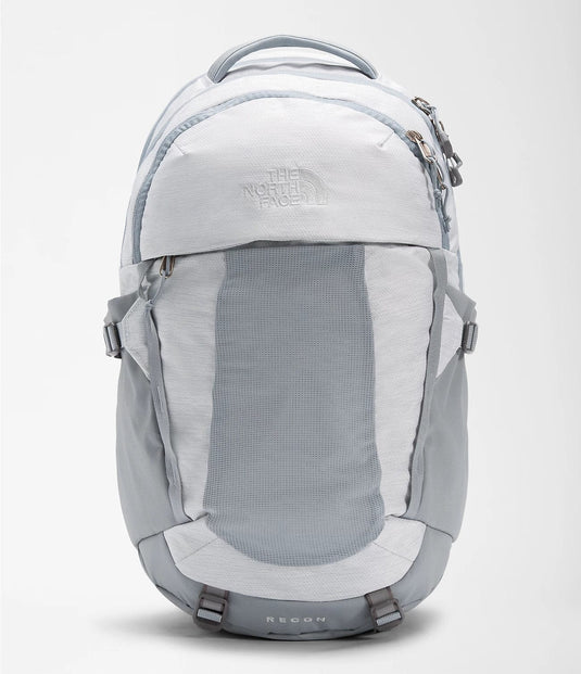 TNF White Metallic Melange - Mid Grey The North Face Recon Backpack - Women's The North Face