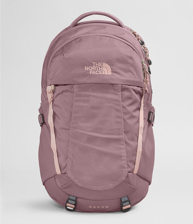 Load image into Gallery viewer, Fawn Grey/Pink Moss The North Face Recon Backpack - Women&#39;s The North Face
