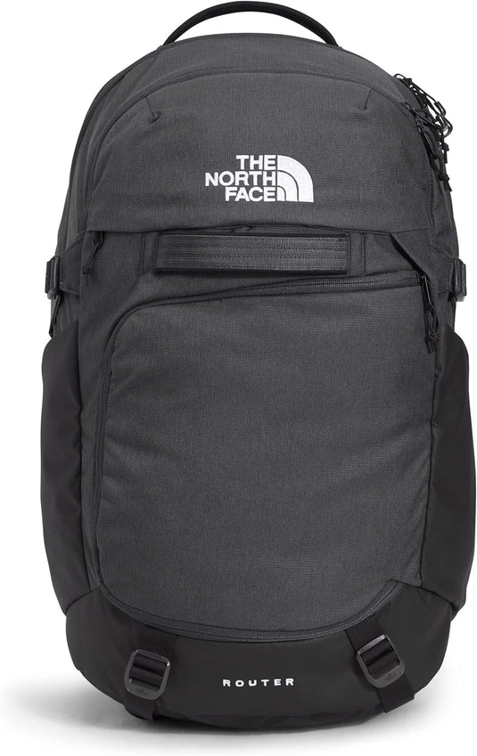 Asphalt Grey Light Heather/TNF Black The North Face Router Backpack The North Face