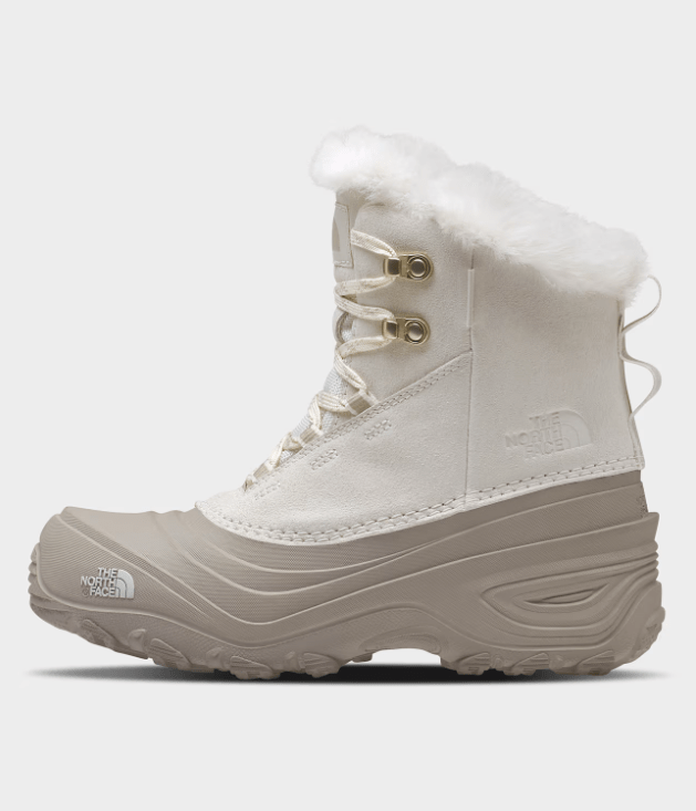 Load image into Gallery viewer, Gardenia White/Silver Grey / 7 The North Face Shellista V Lace Waterproof Boots - Kids&#39; The North Face
