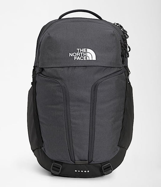 Asphalt Grey Light Heather / TNF Black The North Face Surge Backpack The North Face Surge Backpack The North Face