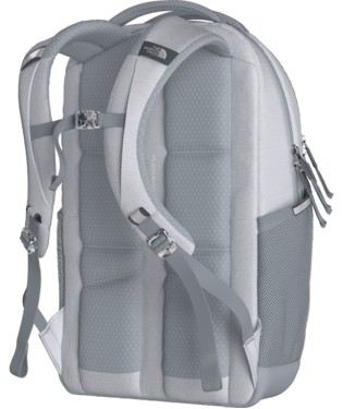 Load image into Gallery viewer, TNF White Metallic Melange &amp; Mid Grey / One Size The North Face Vault Backpack - Women&#39;s The North Face
