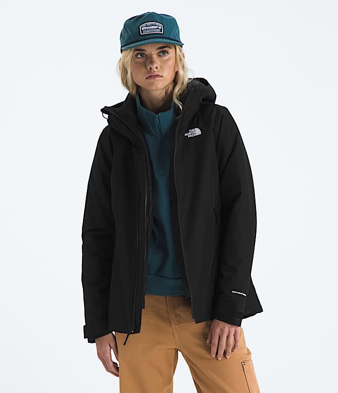 Load image into Gallery viewer, The North Face Black / SM The North Face Women&#39;s Carto Mono Triclimate Hooded Jacket The North Face Women&#39;s Carto Mono Triclimate Hooded Jacket The North Face
