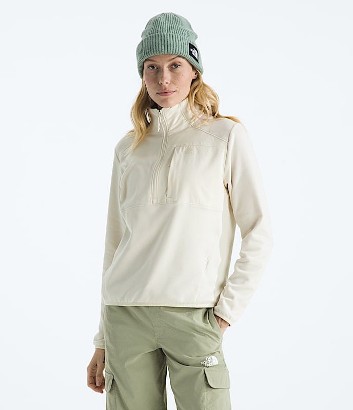 Load image into Gallery viewer, White Dune / XS The North Face Women&#39;s Performance Fleece 1/4 Zip The North Face Women&#39;s Performance Fleece 1/4 Zip The North Face
