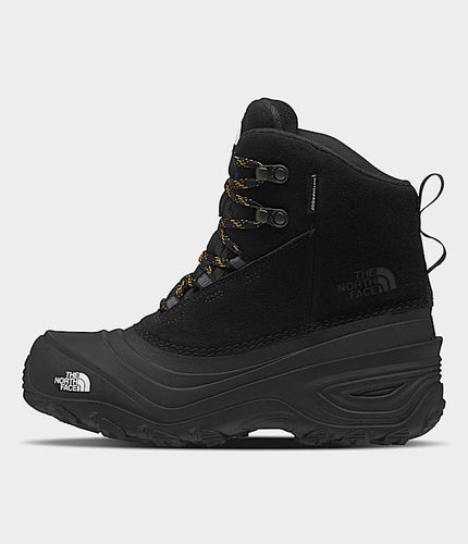TNF Black / 10 The North Face Youth Chillkat V Lace Waterproof Boots The North Face Youth Chillkat V Lace Waterproof Boots The North Face