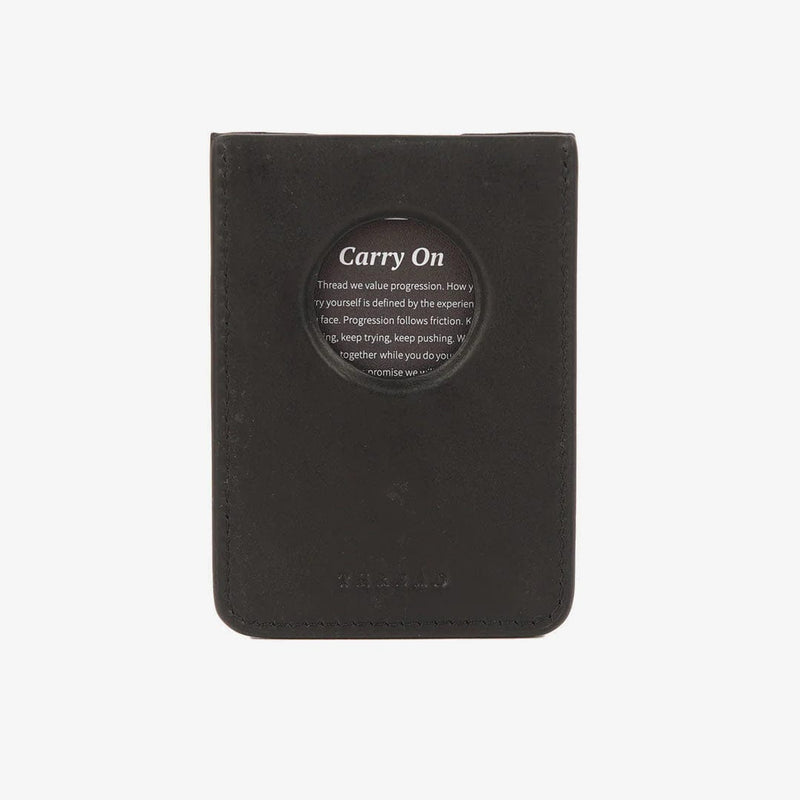 Load image into Gallery viewer, Thread Wallets Black Magnetic Wallet Thread Wallets
