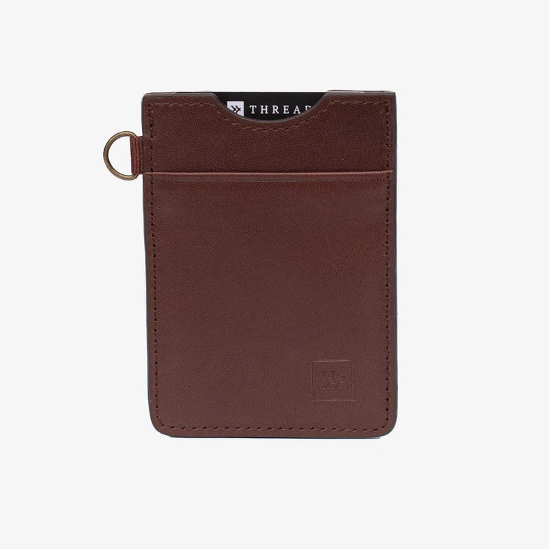 Load image into Gallery viewer, Thread Wallets Chocolate Vertical Wallet Thread Wallets
