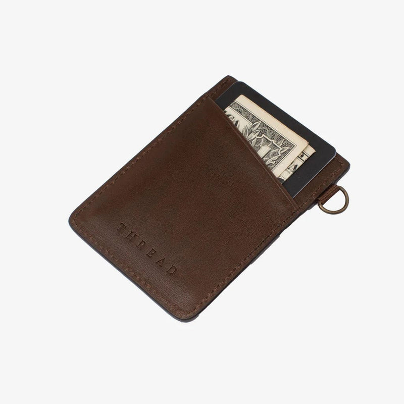 Load image into Gallery viewer, Thread Wallets Chocolate Vertical Wallet Thread Wallets
